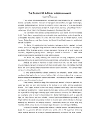 The Bleriot Xi: a Study in Aerodynamics by Robert G