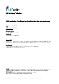 Delft University of Technology DSMC Investigation of Rarefied Gas Flow