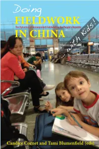 FIELDWORK in CHINA Doing