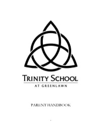 Parent Handbook