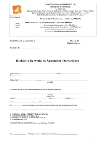 Richsad DISTRETTO UFFICIALE.Pdf