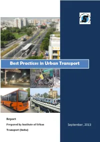 Best Practices in Urban Transport