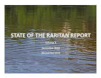 STATE of the RARITAN REPORT Volume 2 December 2018