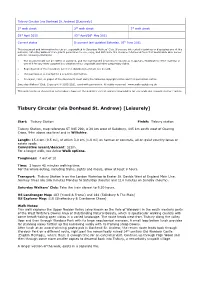 Tisbury Circular (Via Donhead St. Andrew) [Leisurely]