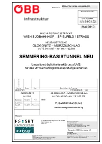 Semmering-Basistunnel Neu