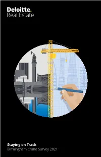 Staying on Track Birmingham Crane Survey 2021 Staying on Track | Birmingham Crane Survey 2021