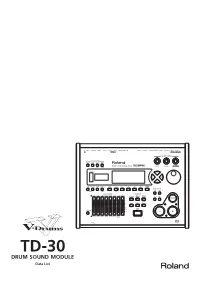 TD-30 Data List