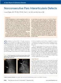 Nonconsecutive Pars Interarticularis Defects