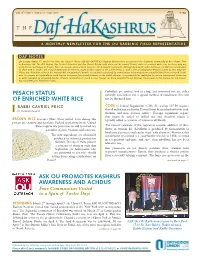 Pesach Status of Enriched White Rice Ask Ou
