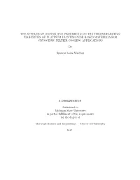 The Effects of Doping and Processing on the Thermoelectric Properties of Platinum Diantimonide Based Materials for Cryogenic Peltier Cooling Applications