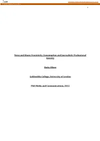 Femininity, Consumption and Journalistic Professional Identity