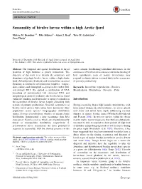Seasonality of Bivalve Larvae Within a High Arctic Fjord