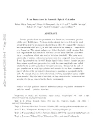 Arm Structure in Anemic Spiral Galaxies