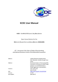 KCDC User Manual