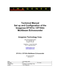 Set up and Configuration of the Imagenex Dt101xi Dt102xi.Pdf