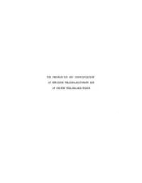 The Preparation and Identification of Rubidium