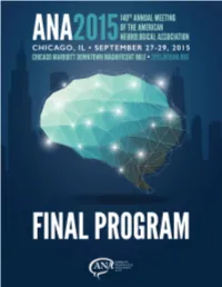 View Final Program