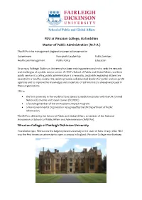 Wroxton MPA Programme Details…
