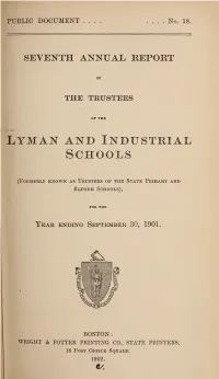 1St to 8Th Annual Report of the Trustees of the Lyman And