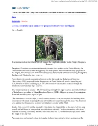 Greens, Scientists up in Arms Over Proposed Observatory in Nilgiris