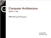 Advanced Computer Architecture