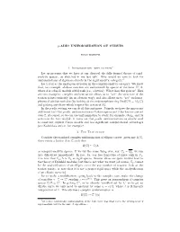 P-ADIC UNIFORMIZATION of CURVES 1. Introduction: Why Bother? Let Us Presume That We Have at Our Disposal the Fully-Formed Theory