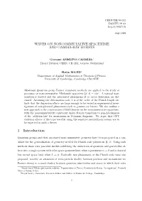 Waves on Noncommutative Spacetime and Gamma-Ray Bursts