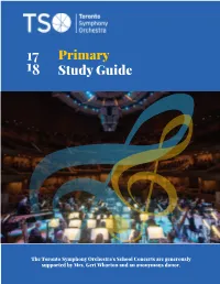 Primary—The Animated Orchestra Study Guide