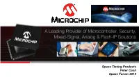 Chip Scale Atomic Clock for Space  Space Qualified Crystal Oscillators  Oscillator Subsystems & Atomic Clocks for Space  Summary