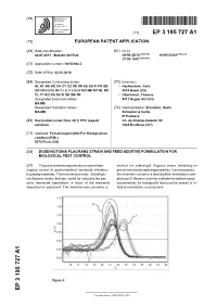 Duddingtonia Flagrans Strain and Feed Additive Formulation for Biological Pest Control