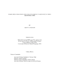 Submitted in Partial Fulfillment of the Requirements for The