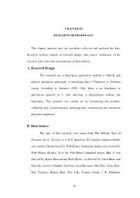 A. Research Design B. Data Source