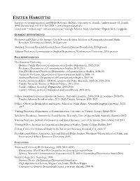 Click Here for a Pdf Copy of Eszter