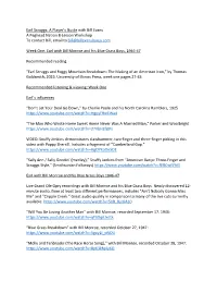 Week One Notes & Listening