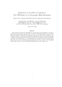 The CHI Family of Cryptographic Hash Algorithms