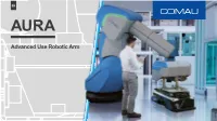 Advanced Use Robotic Arm AURA Soft As a Human Touch