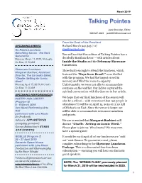 Final March 2019 Newsletter 3-4-19