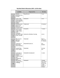 Rochford District Allocations DPD - Call for Sites