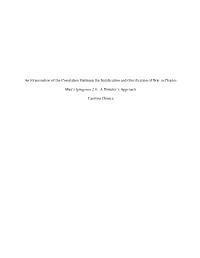 An Examination of the Correlation Between the Justification and Glorification of War in Charles Mee's Iphigenia