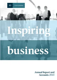 Annual Report and Accounts 2015 Objects of the Institute of Directors