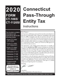 Connecticut Pass-Through Entity