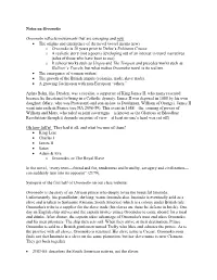 Notes on Oroonoko