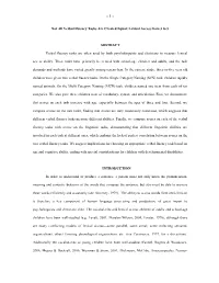 Verbal Fluency Tasks Are Often Used by Both Psycholinguists and Clinicians to Measure Lexical Access Ability