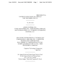 Agere Systems V. Advanced Environmental Technology