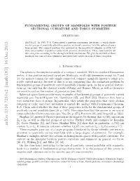 Fundamental Groups of Manifolds with Positive Sectional Curvature And