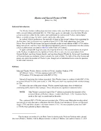 D:\Hymns and Sacred Poems (1740) Mod.Wpd