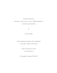 Global Spaces and Travel in the Literature of William Wordsworth