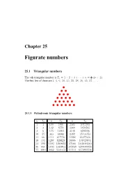 Figurate Numbers