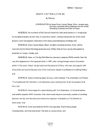 SENATE JOINT RESOLUTION 384 by Massey a RESOLUTION to Honor
