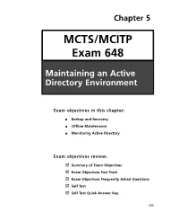 The Real MCTS MCITP Exam 70-648 Prep